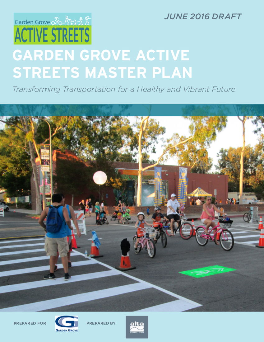 Help Improve the Safety of Bicyclists in Garden Grove City of Garden