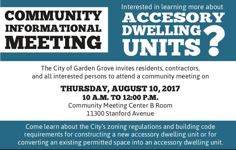 Accessory Dwelling Units Flyer Accessory Dwelling Units Flyer