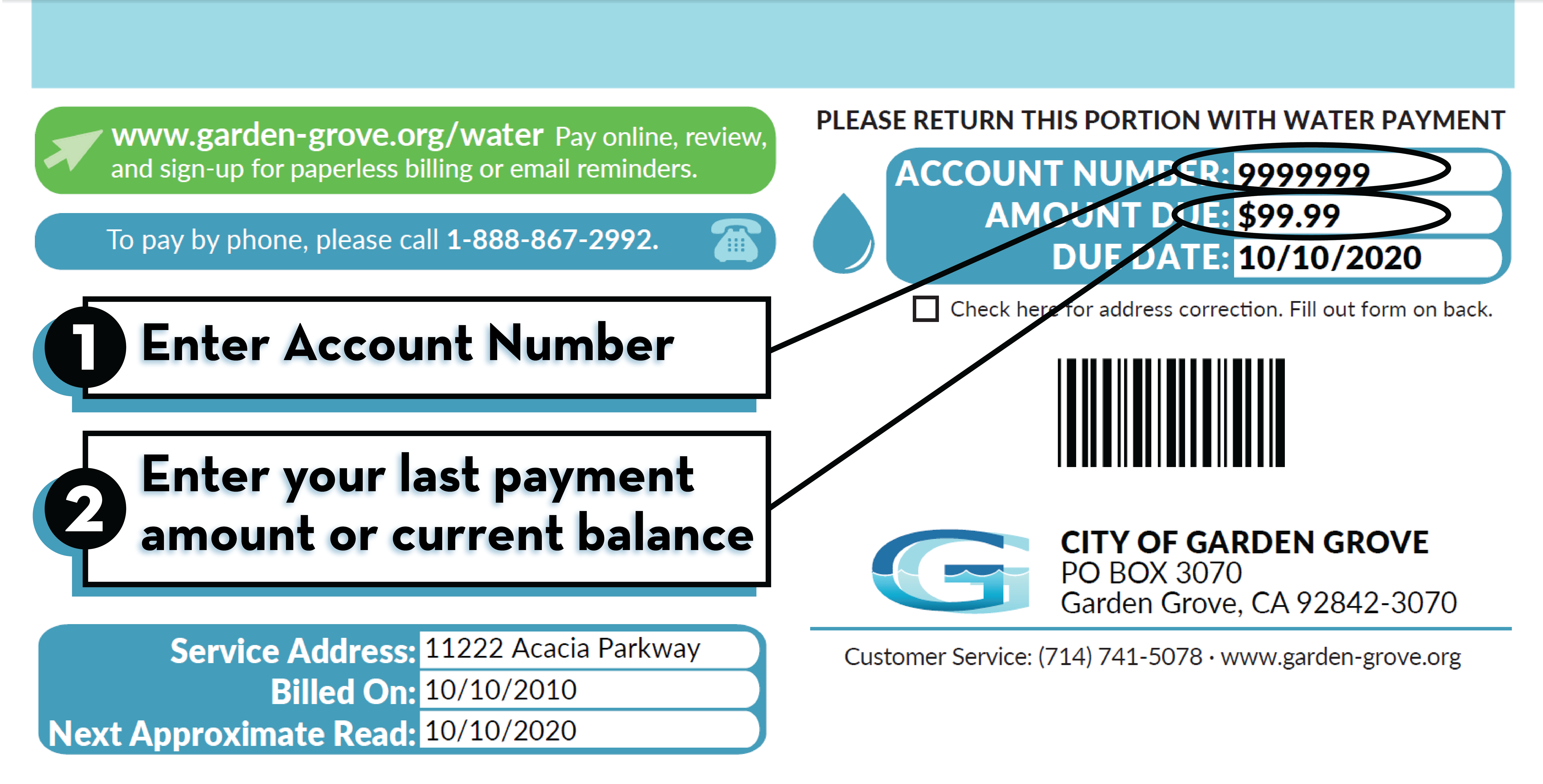 Garden Grove Water Guest Identify