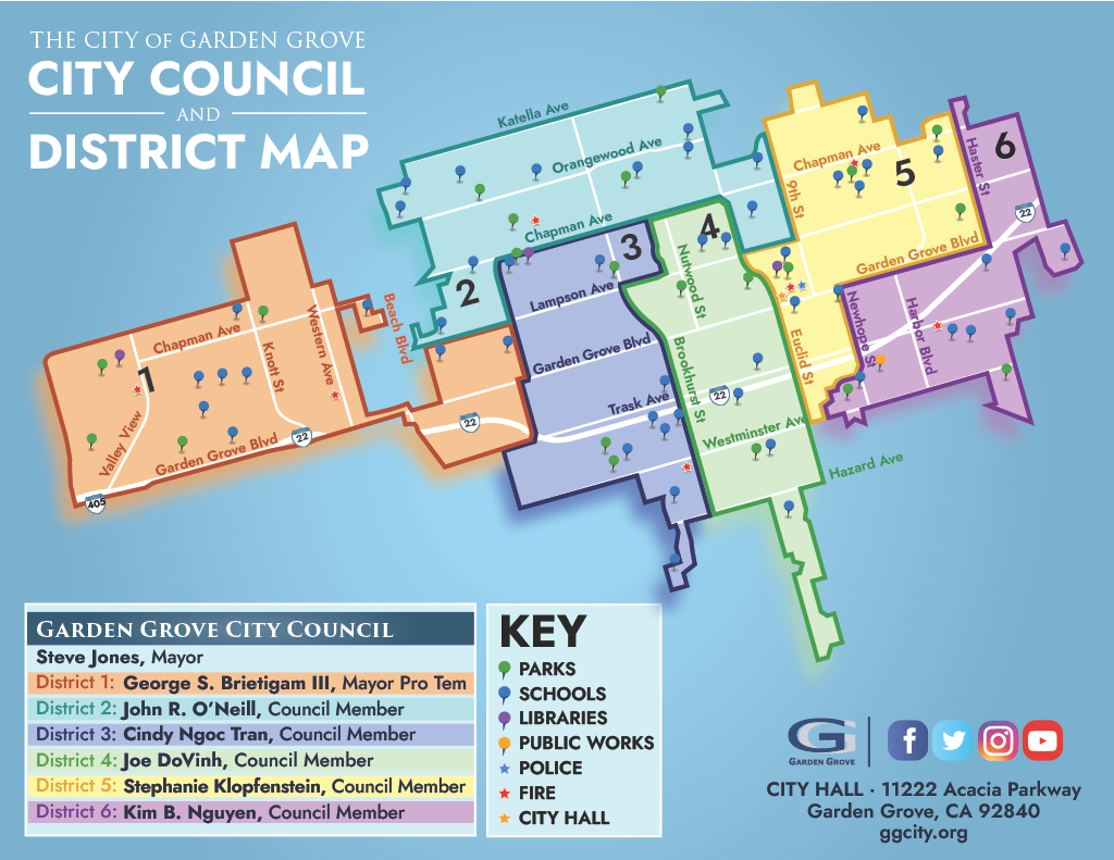 City Council District Map 