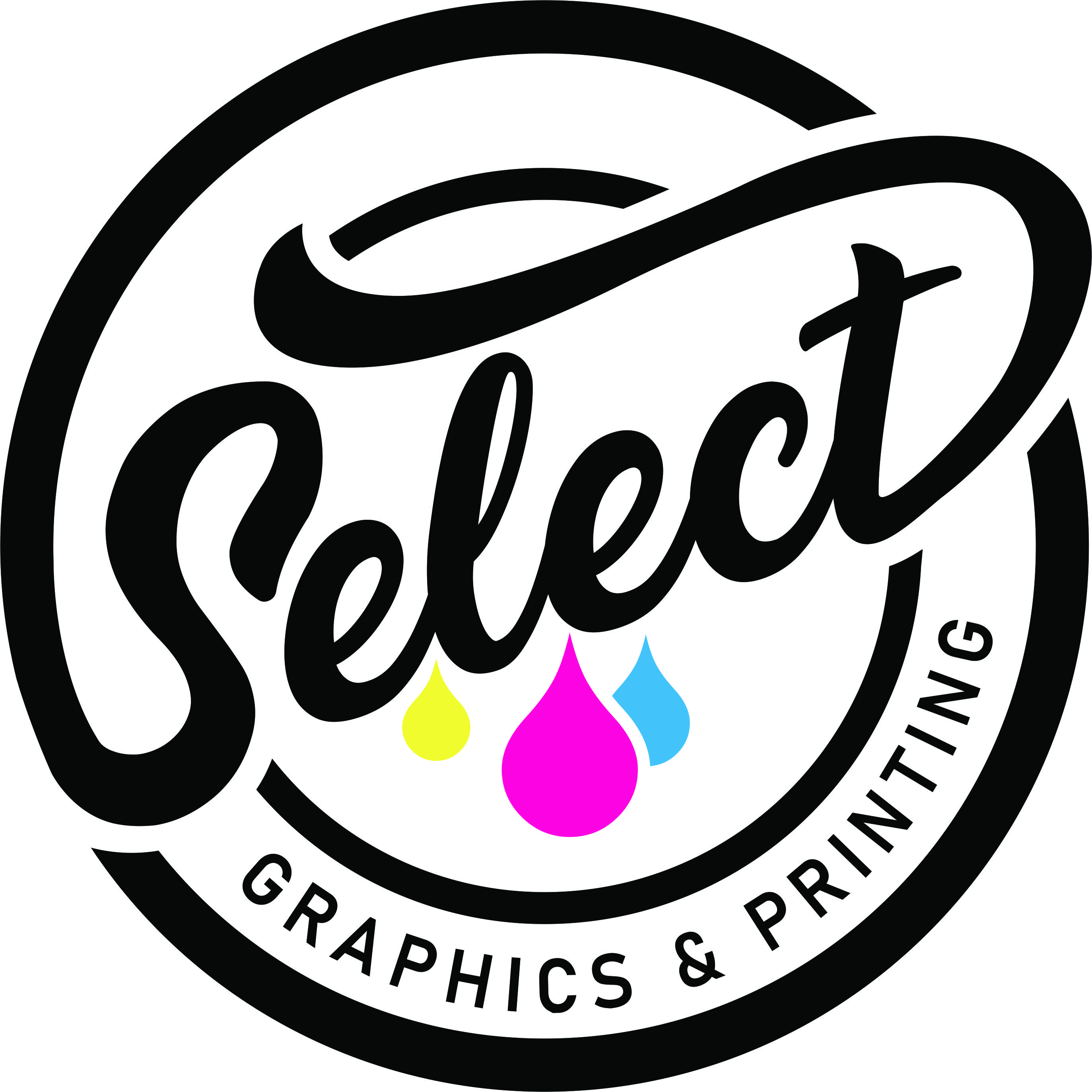 Select Graphic and Printing Logo