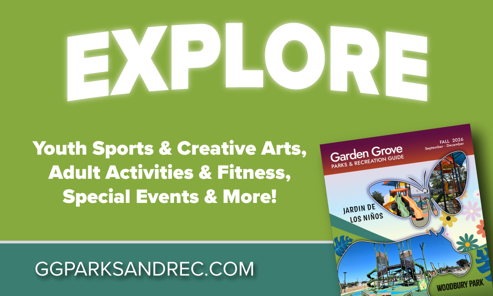 Garden Grove’s Parks and Recreation Guide Offers Fall Programs, Classes, And Events