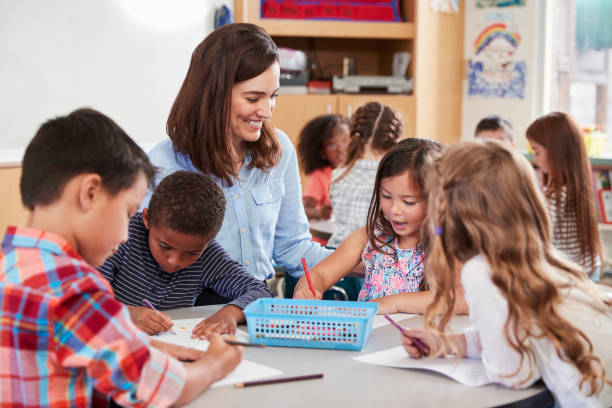 Children learning