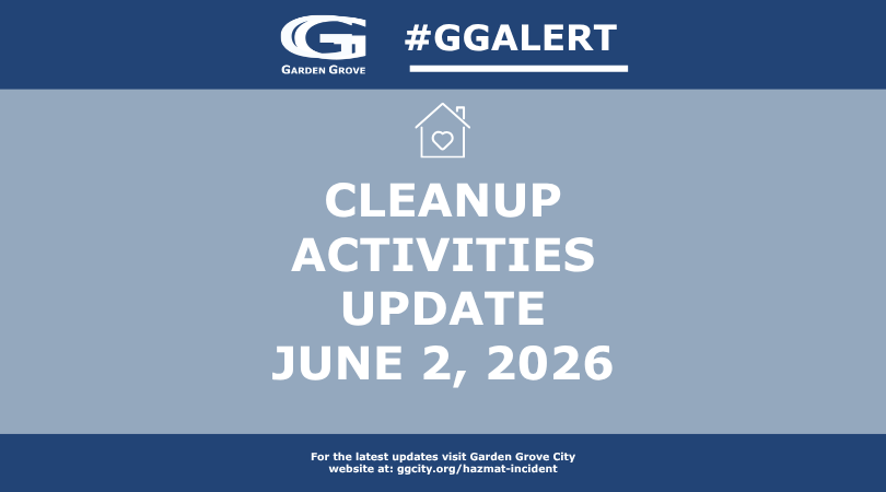 Cleanup Activities Update June 2, 2026