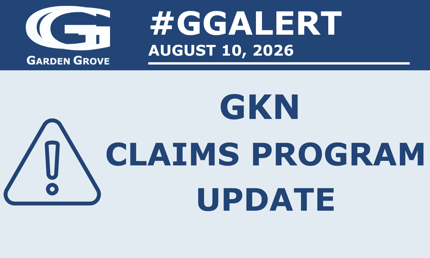 GKN AEROSPACE ANNOUNCES PLANS FOR POTENTIAL CLAIMS PROGRAM FOLLOWING MAY INCIDENT