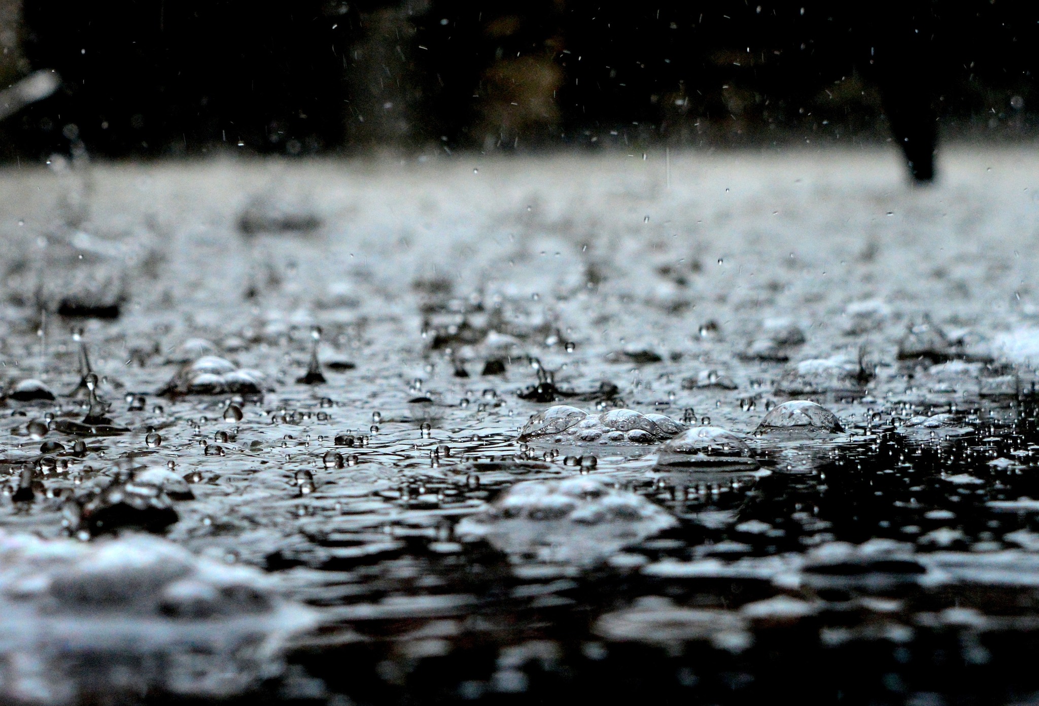 Stock photo of rain.