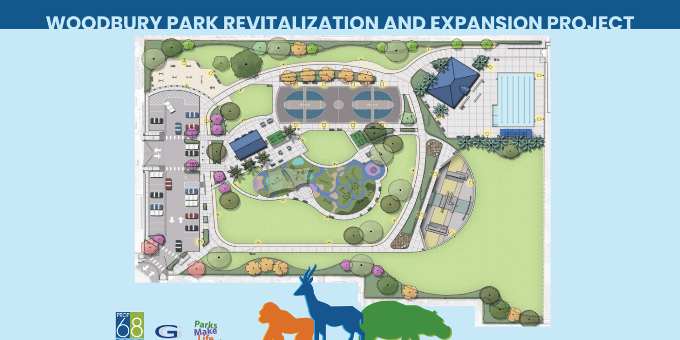 Woodbury Park Revitalization and Expansion Project rendering