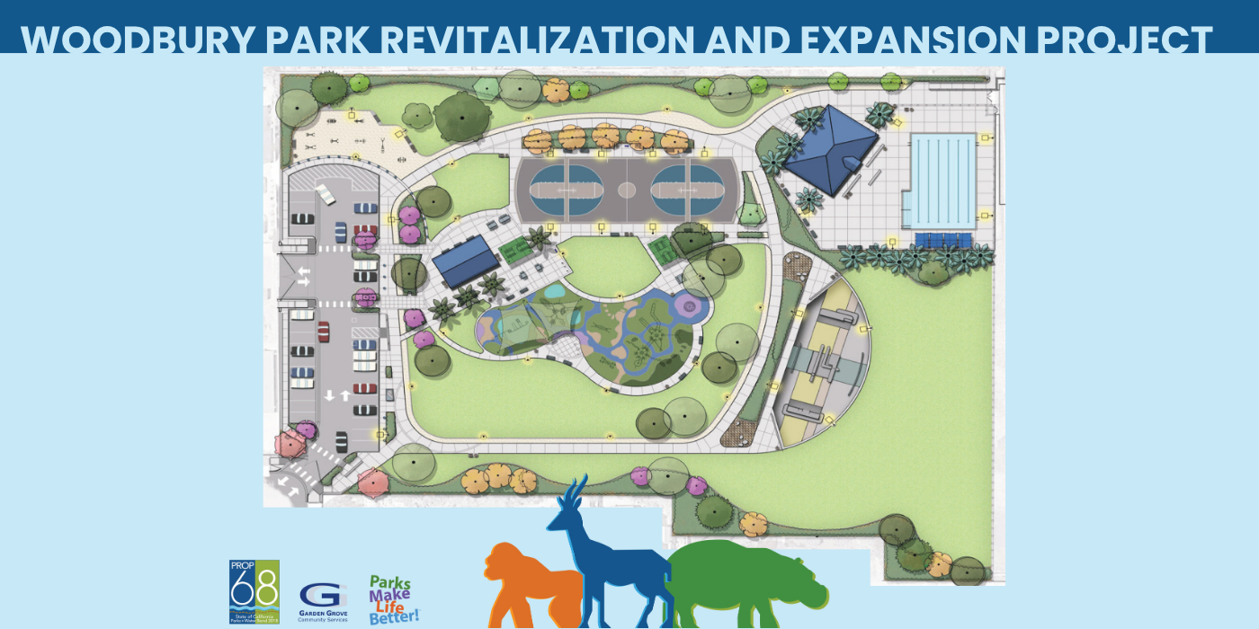 Woodbury Park Revitalization and Expansion Project rendering