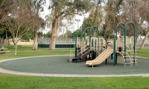 Pioneer Park playground.