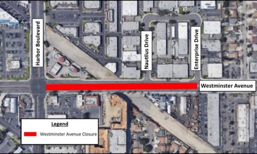 Map of the full closure.