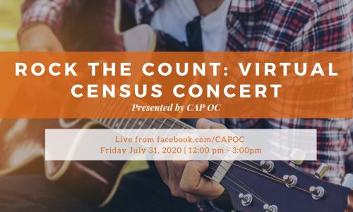 Preview image for the Rock the Count: Virtual Census Concert