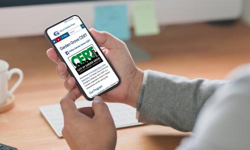 Community Emergency Response Team webpage