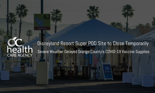 Disneyland Resort Super POD Site to Close Temporarily