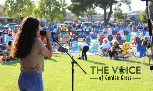 Photo of a former The Voice of Garden Grove participant.