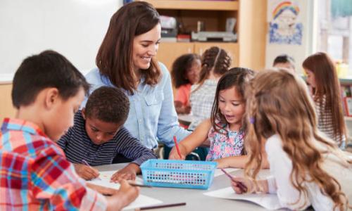 Children learning