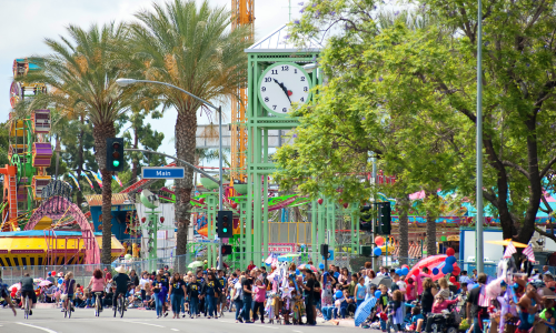 Garden Grove Strawberry Festival - Clock Tower