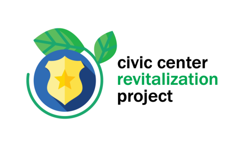 civic center revitalization project logo