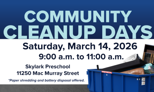 March 2026 Community Cleanup Day