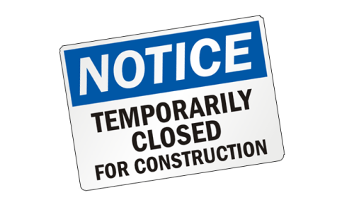 temporarily closed image