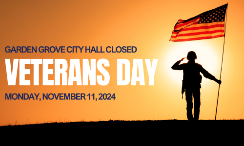 City Hall Closed, No Street Sweeping on Veterans Day