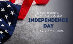 City Hall Closed, No Street Sweeping on Independence Day