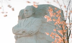 Martin Luther King Jr. statue.