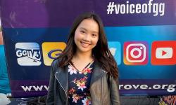 Photo of the winner of The Voice of Garden Grove 2022.