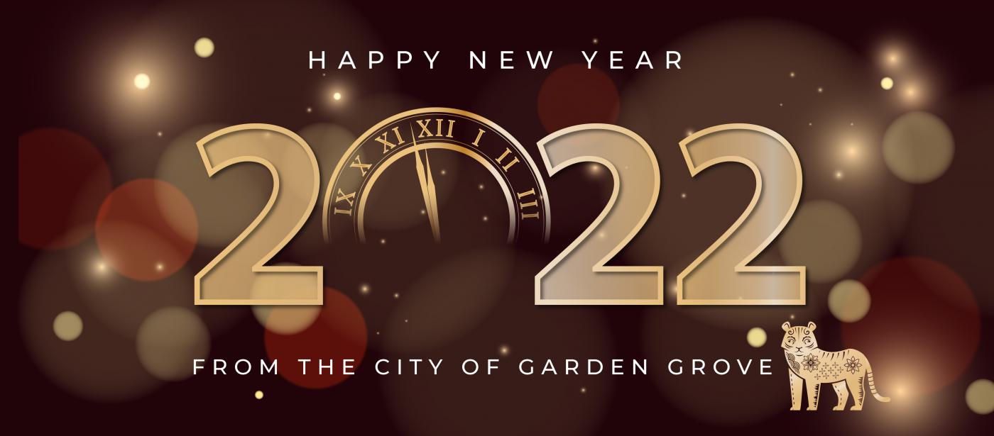 Happy New Year from the City of Garden Grove