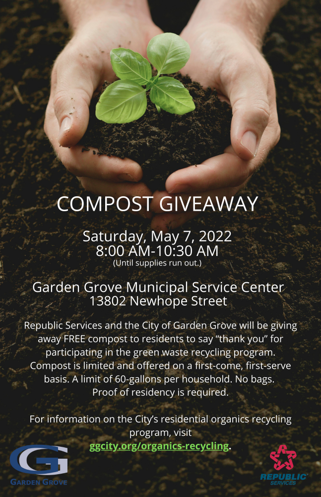Compost Giveaway | City of Garden Grove