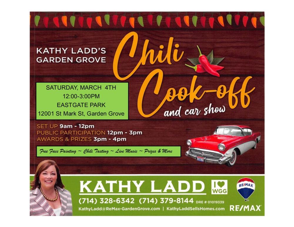 Chili Cook-Off and Car Show Flyer