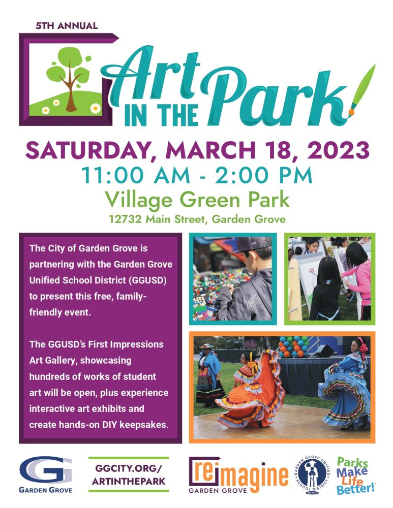 Art in the Park City of Garden Grove