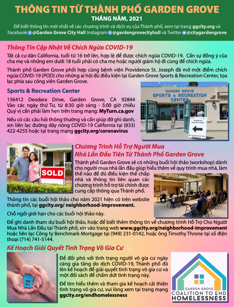 Viet Newsletter May 2021
