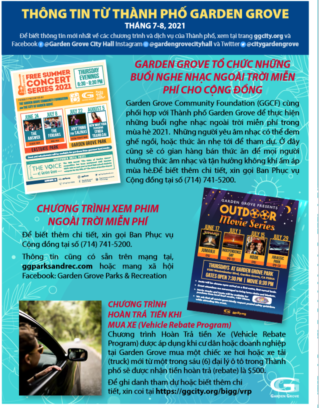 Viet Newsletter July-August 2021
