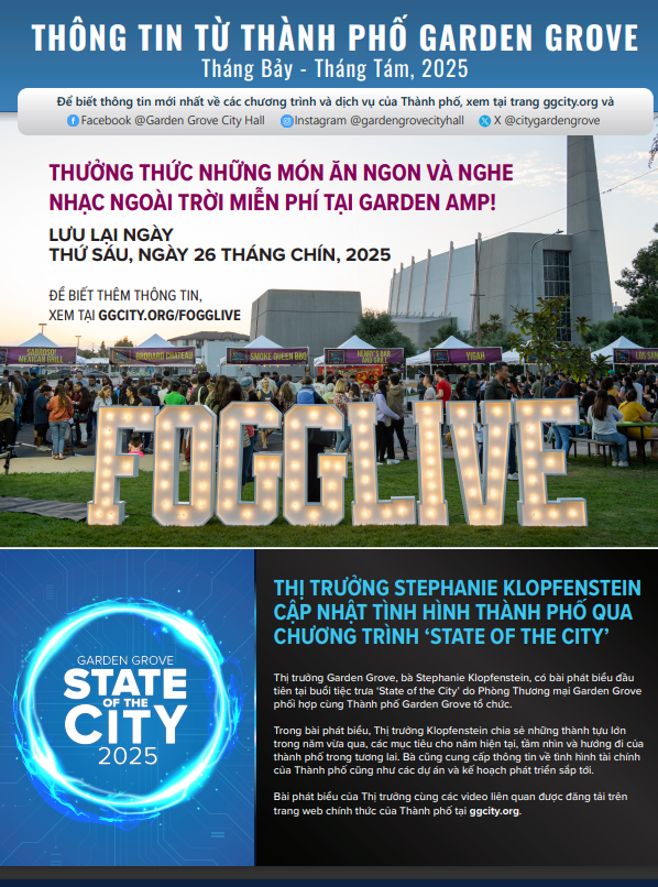 Vietnamese Newsletter July-August 2025
