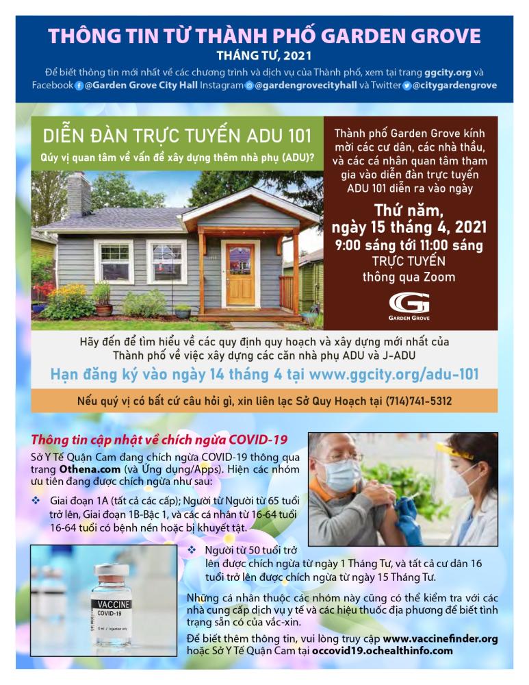 Viet Newsletter April 2021
