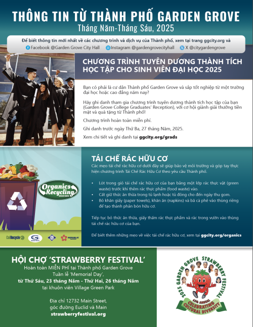 
Vietnamese Newsletter May-June 2025
