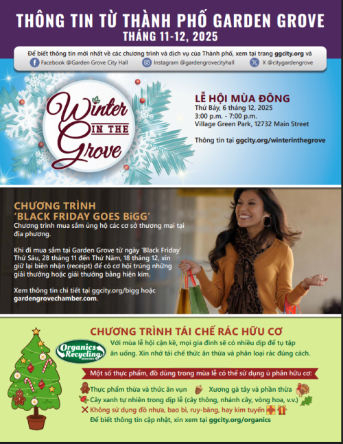 
Vietnamese Newsletter November-December 2025
