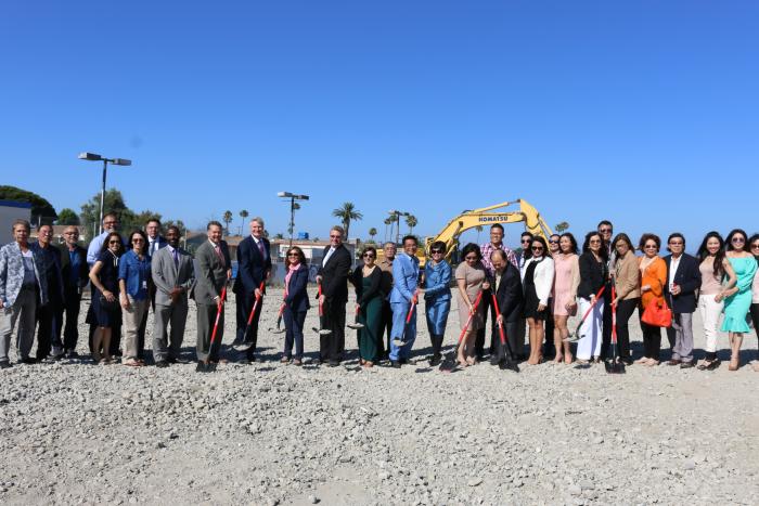 Home2 Suites by Hilton ground breaking event. 