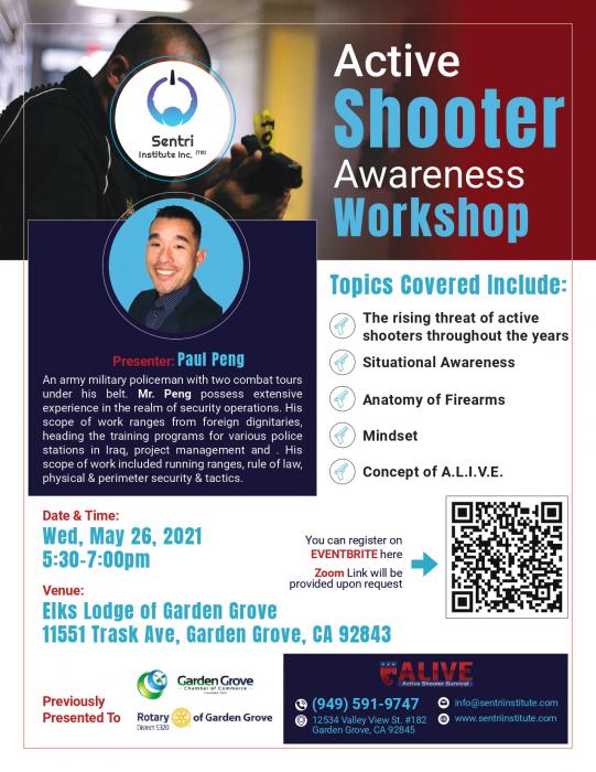 Active Shooter Awareness Workshop