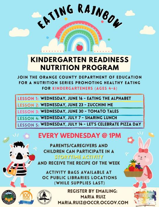 Kindergarten Readiness Nutrition Program 