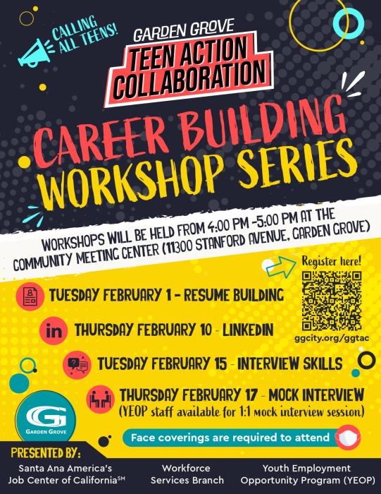 Career Building Workshop Series 