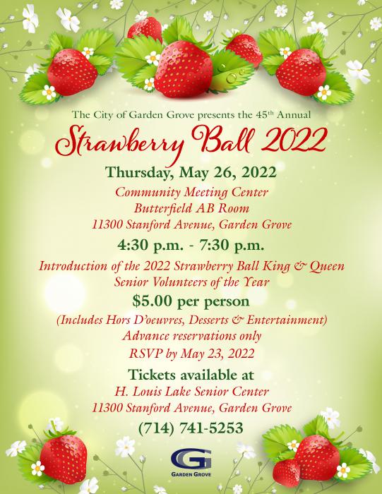2022 Strawberry Ball
