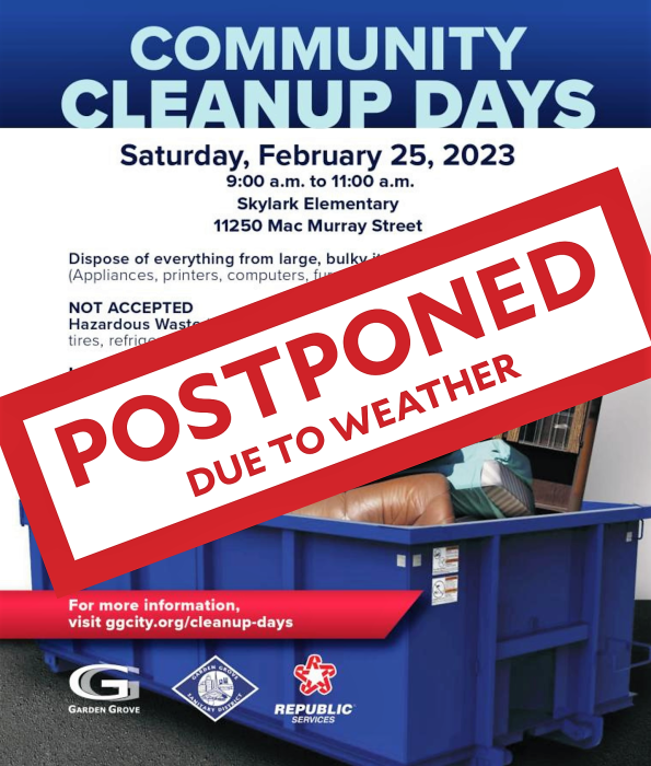 Postponed Flyer