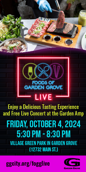 Foods of Garden Grove Live flyer