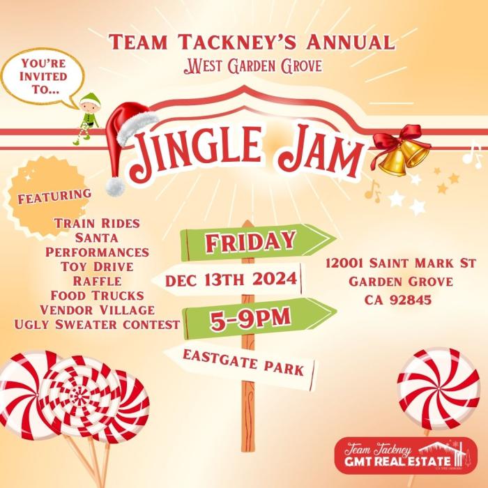 Jingle Jam Flyer