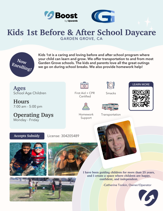 Kids 1st Before & After School Daycare