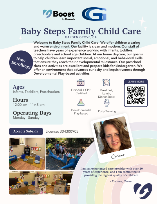 Baby Steps Family Child Care