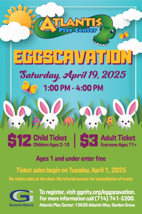 2025 Eggscavation Flyer