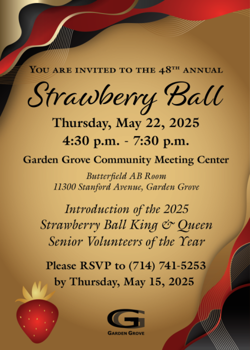 Strawberry Ball Invite