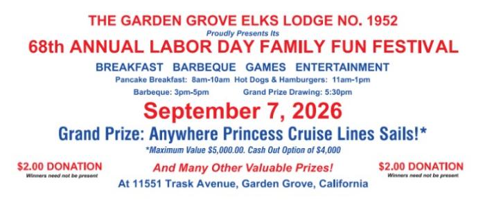 68th Annual Labor Day Family Fun Festival